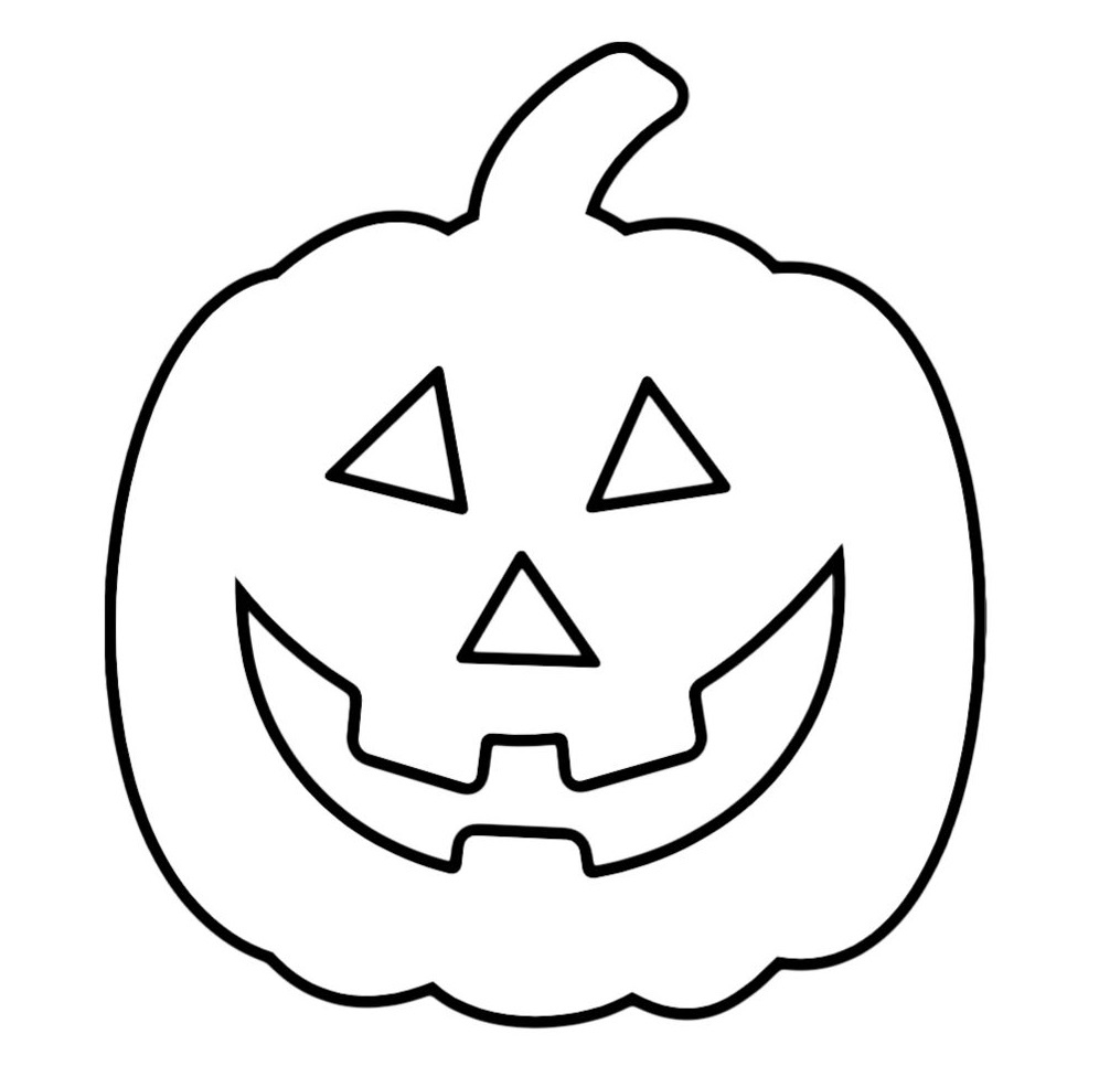 Cute Happy Pumpkin Coloring Pages - What Mommy Does in Pumpkin Coloring Page Free Printable