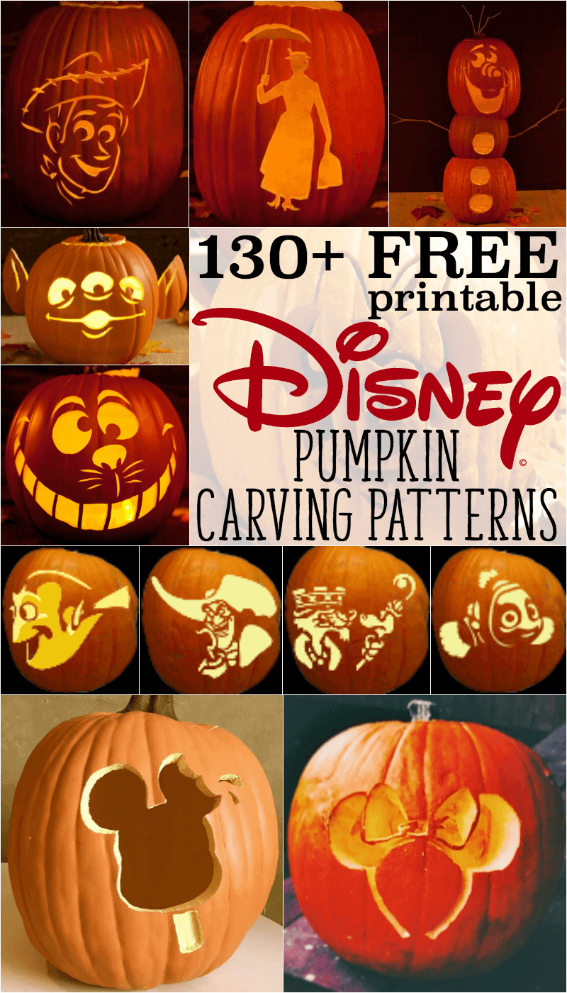 Disney Pumpkin Stencils: Over 150 Free Printables And Ideas intended for Free Printable Disney Pumpkin Patterns