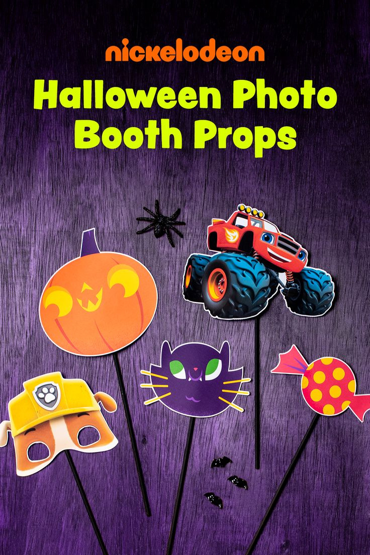 Diy Halloween Dress-Up Photo Props throughout Nick Jr Halloween Printable