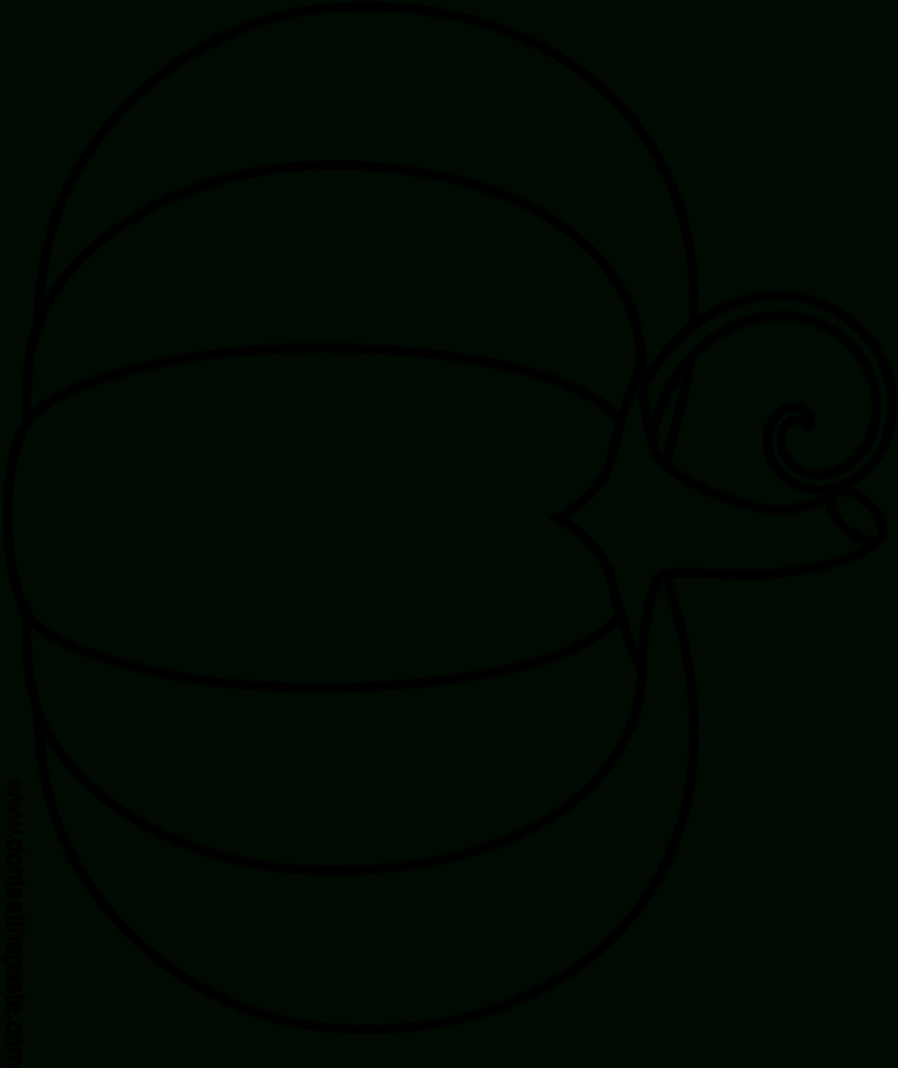 Download Hd Tall Pumpkin Clipart Black And White Free - Pumpkin with Printable Pumpkin Clipart Black And White