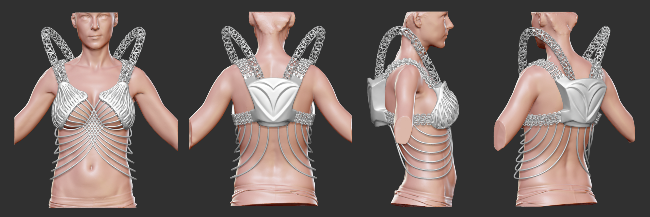 Drop Dead Gorgeous 3D Printed Halloween Costume - 3Dprint in 3D Printable Halloween Costumes