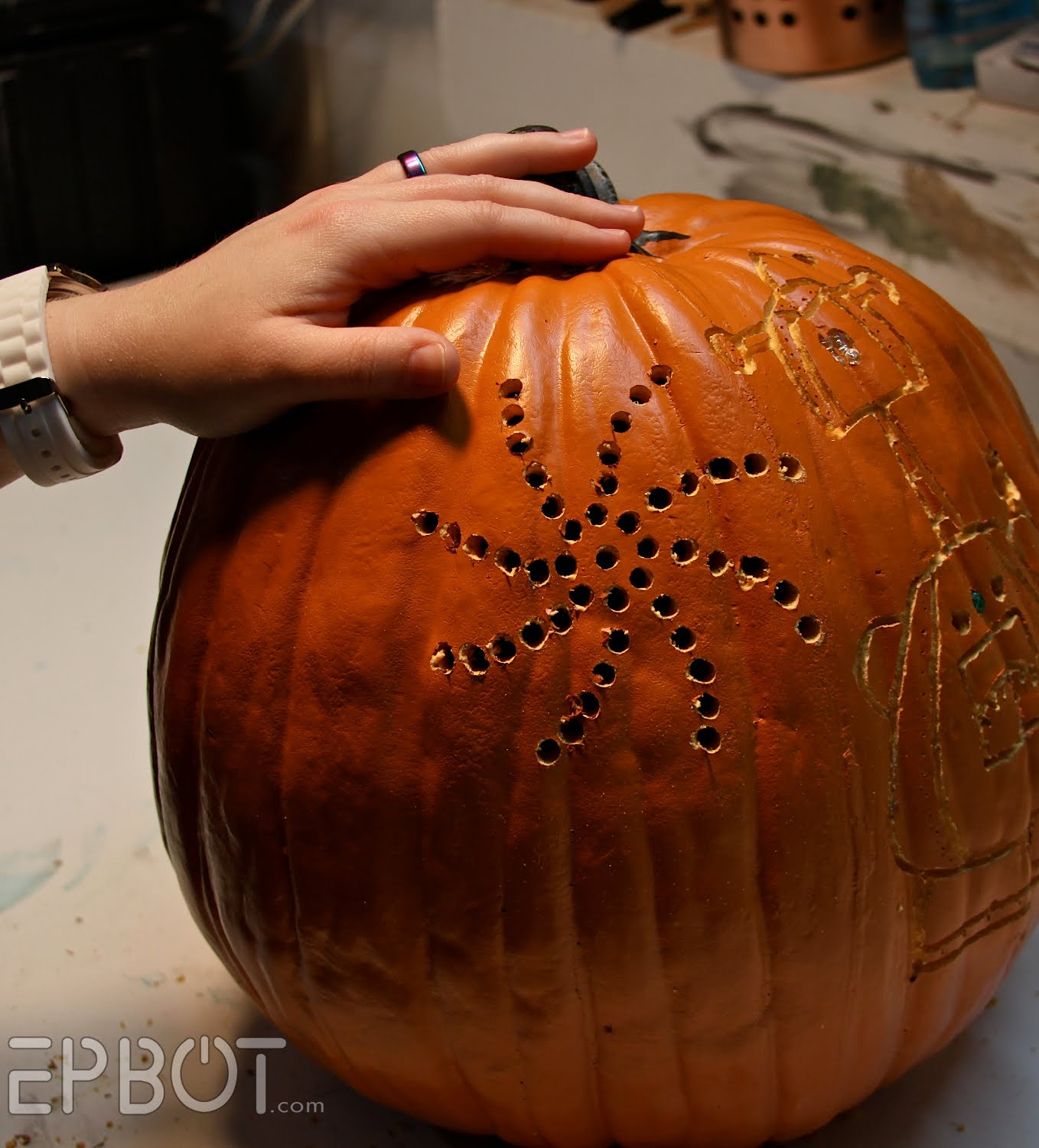 Epbot: Prepare To Be Dazzled in Printable Pumpkin Drill Patterns