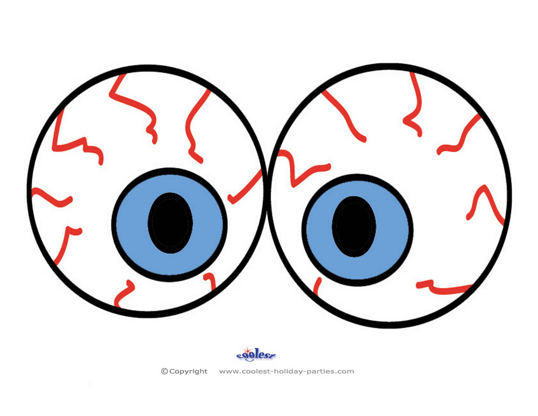 Eyes3-Big - Coolest Free Printables - Worksheets Library with Printable Halloween Eyes