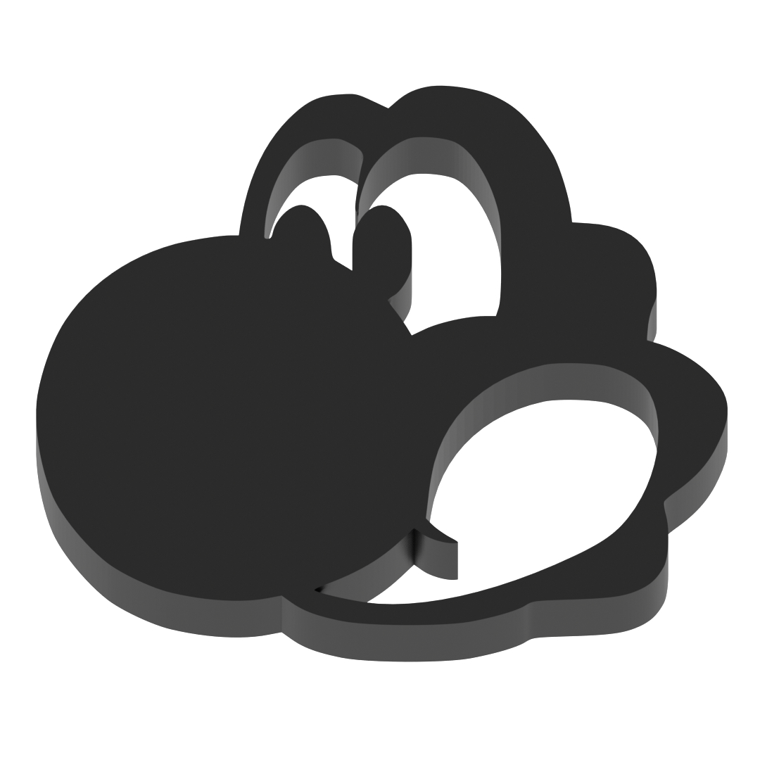 🗝️ Yoshi Keychain・Free Stl File For ・Cults with regard to Printable Yoshi Pumpkin Stencil