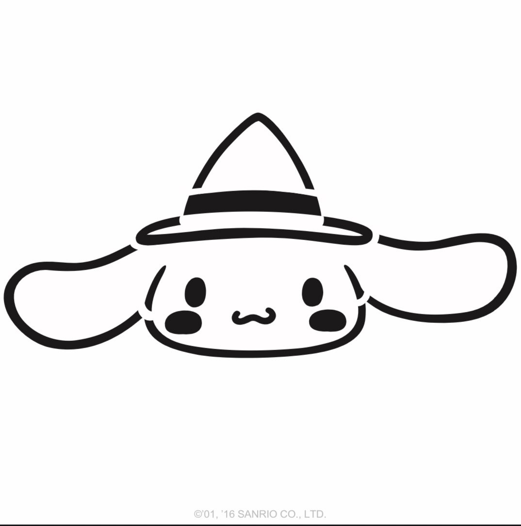 🤨🙏 (@Yaoihentai6) / X in Cinnamoroll Pumpkin Stencil Printable