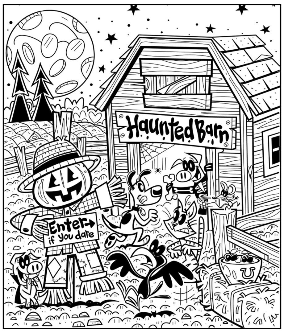 Find Hidden Pictures Halloween - 15 Free Pdf Printables | Printablee within Printable Halloween Hidden Pictures