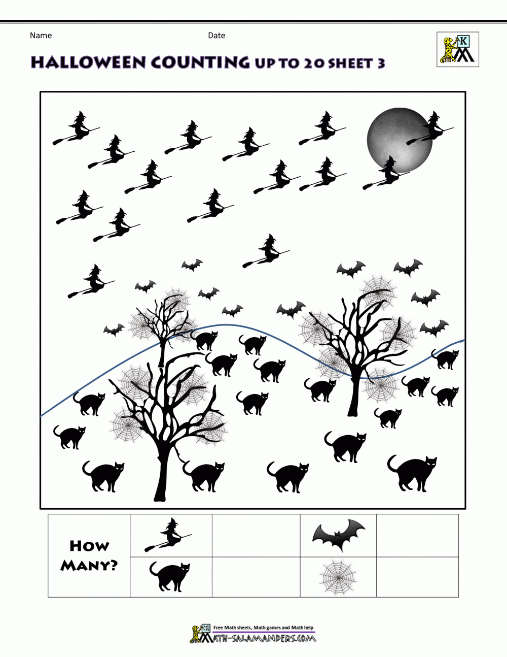 First Grade Math Worksheets Halloween - Worksheets Library with Free Printable Halloween Activities For First Grade