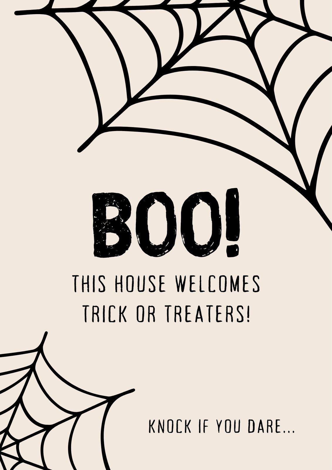 Free Custom Printable Halloween Poster Templates | Canva with Printable Halloween Poster