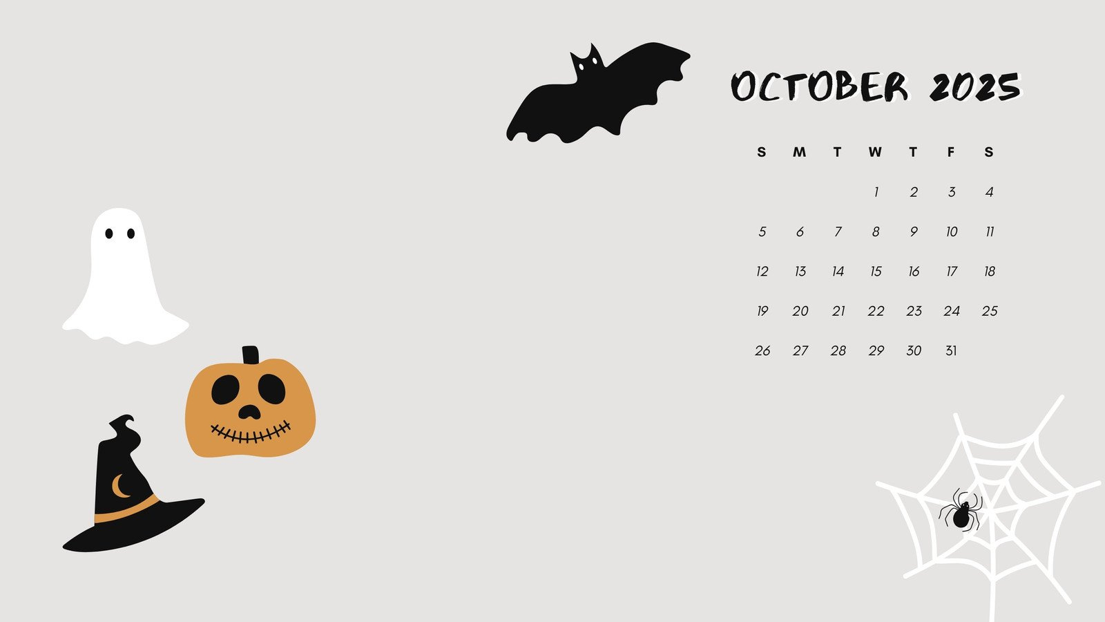 Free Customizable Halloween Desktop Wallpaper Templates | Canva with Printable Halloween Backgrounds