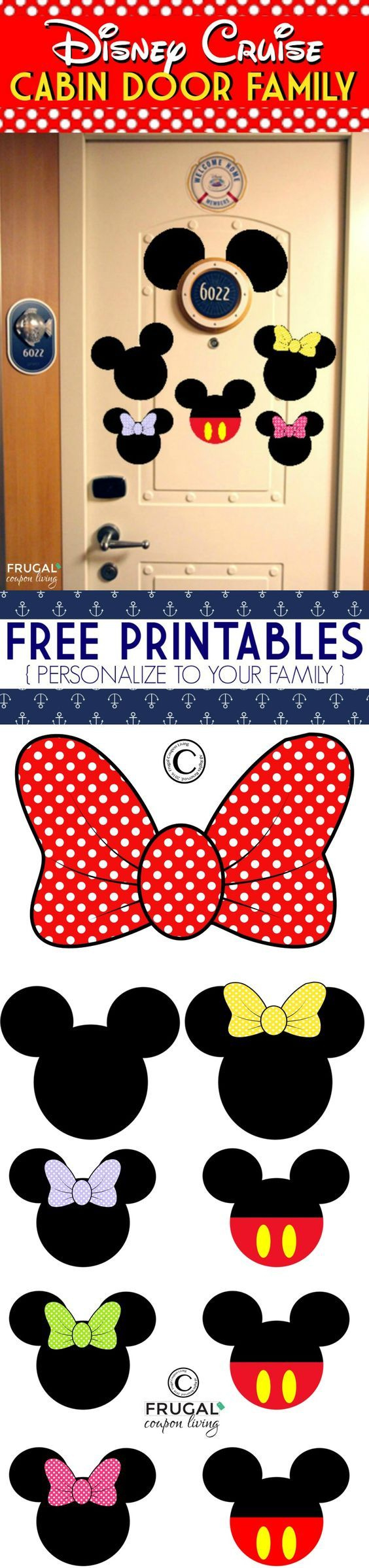 Free Disney Cruise Door Printables with regard to Template Free Disney Cruise Door Printables