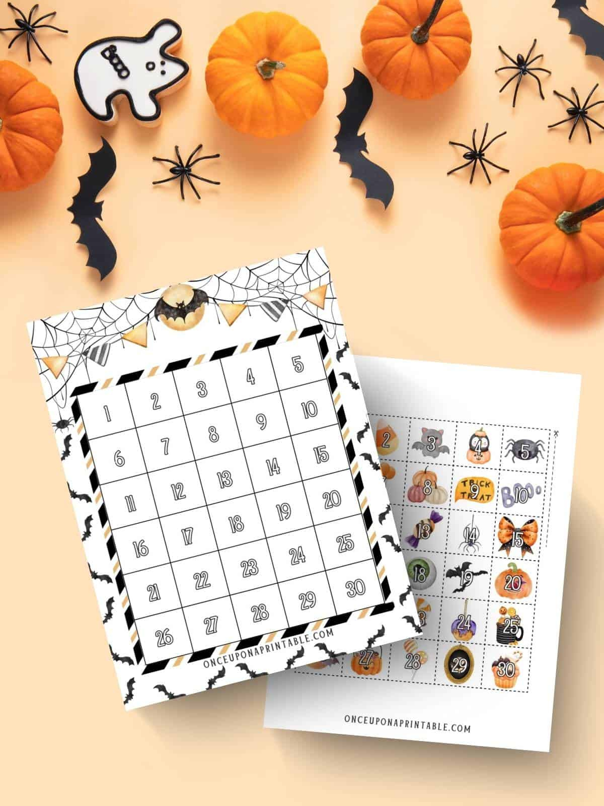 Free Halloween Countdown Calendar Printable - Once Upon A Printable pertaining to Printable Halloween Countdown Calendar