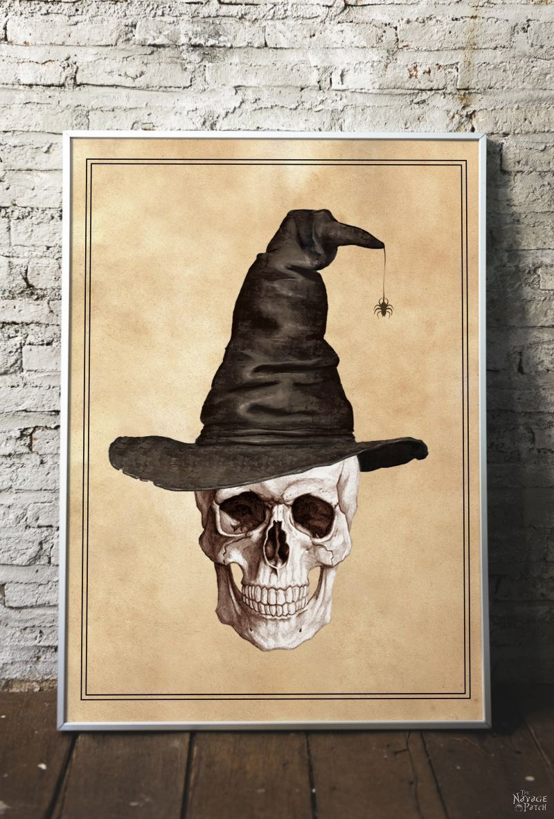 Free Halloween Printables Extravaganza! - The Navage Patch within Printable Halloween Skulls