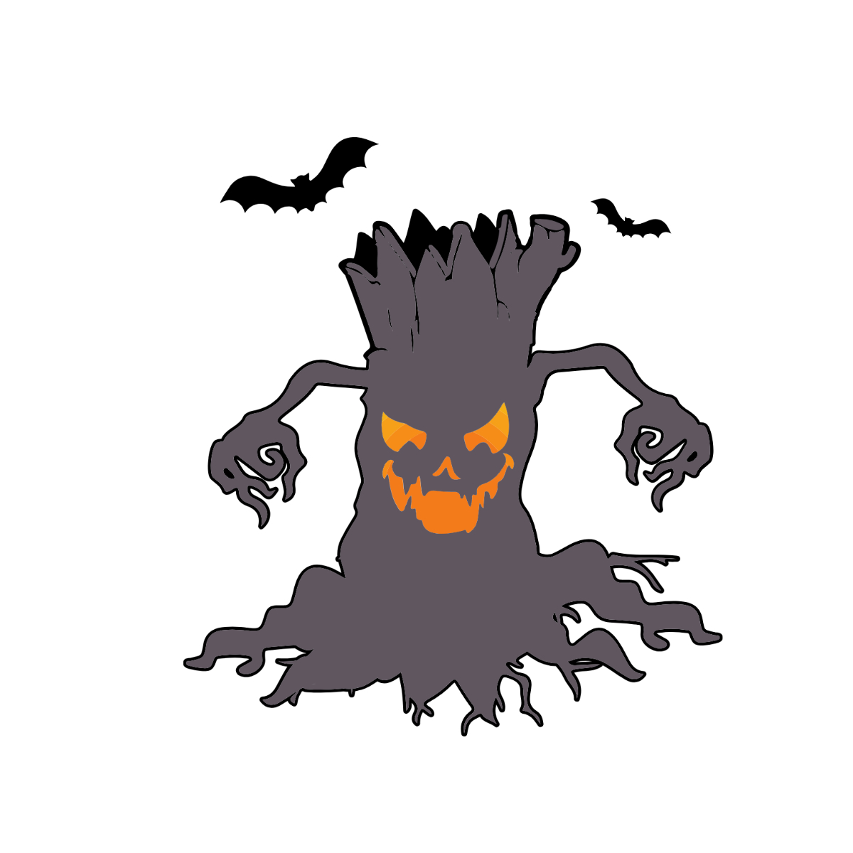 Free Halloween Vector Clipart (Png, Svg) To Edit Online within Free Printable Halloween Clip Art
