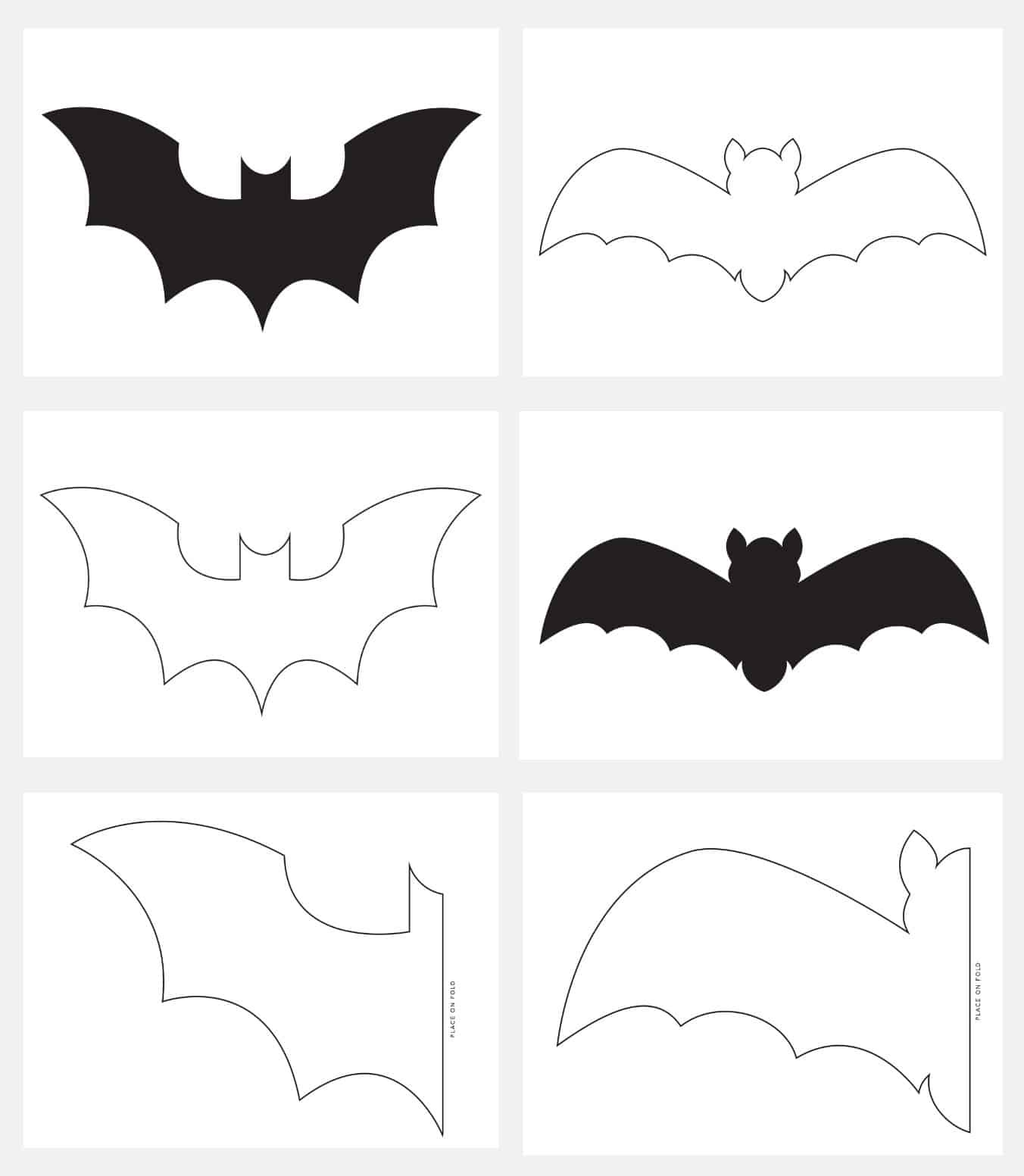 Free Printable Bat Template - Friday We&amp;#039;Re In Love within Free Printable Halloween Bat Template