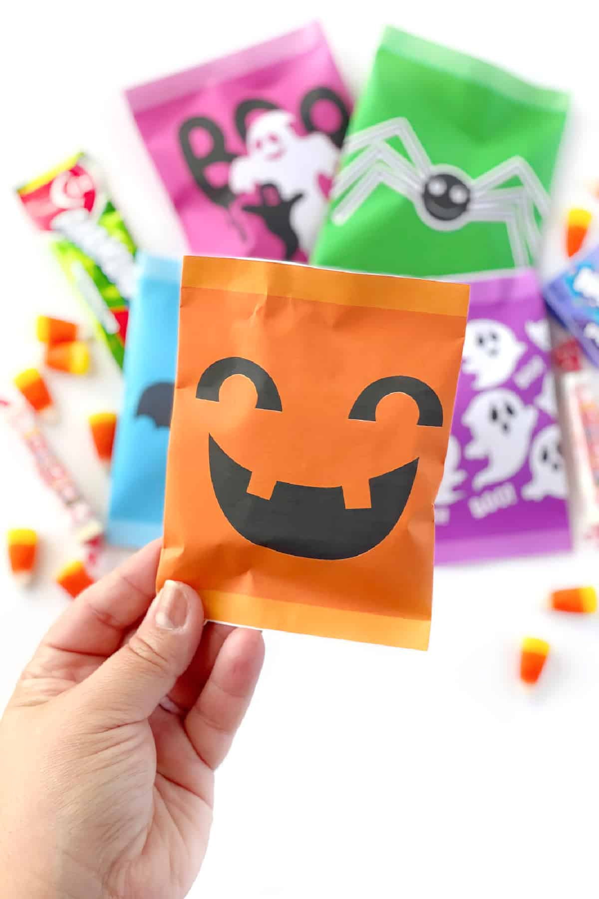 Free Printable Diy Halloween Treat Bags with regard to Printable Halloween Treat Bag