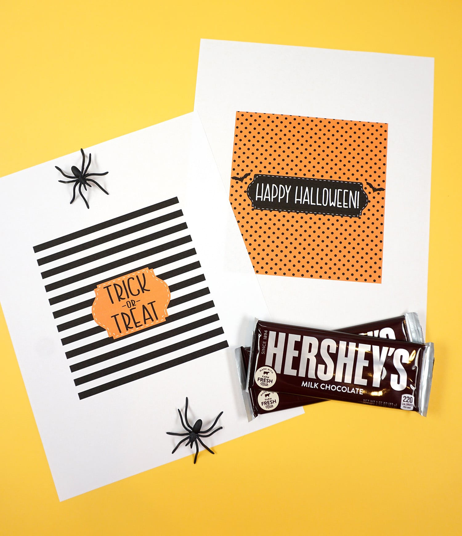 Free Printable Halloween Candy Bar Wrappers - Happiness Is Homemade throughout Free Printable Halloween Candy Wrappers