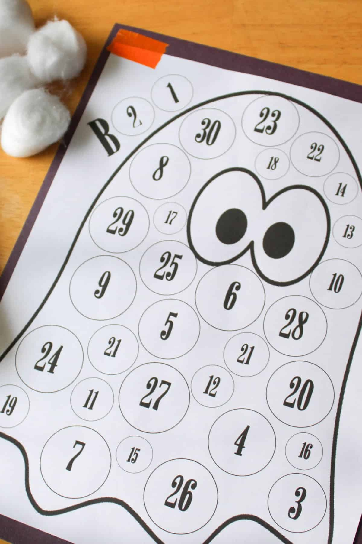 Free Printable Halloween Countdown For Kids - Made With Happy pertaining to Printable Halloween Countdown