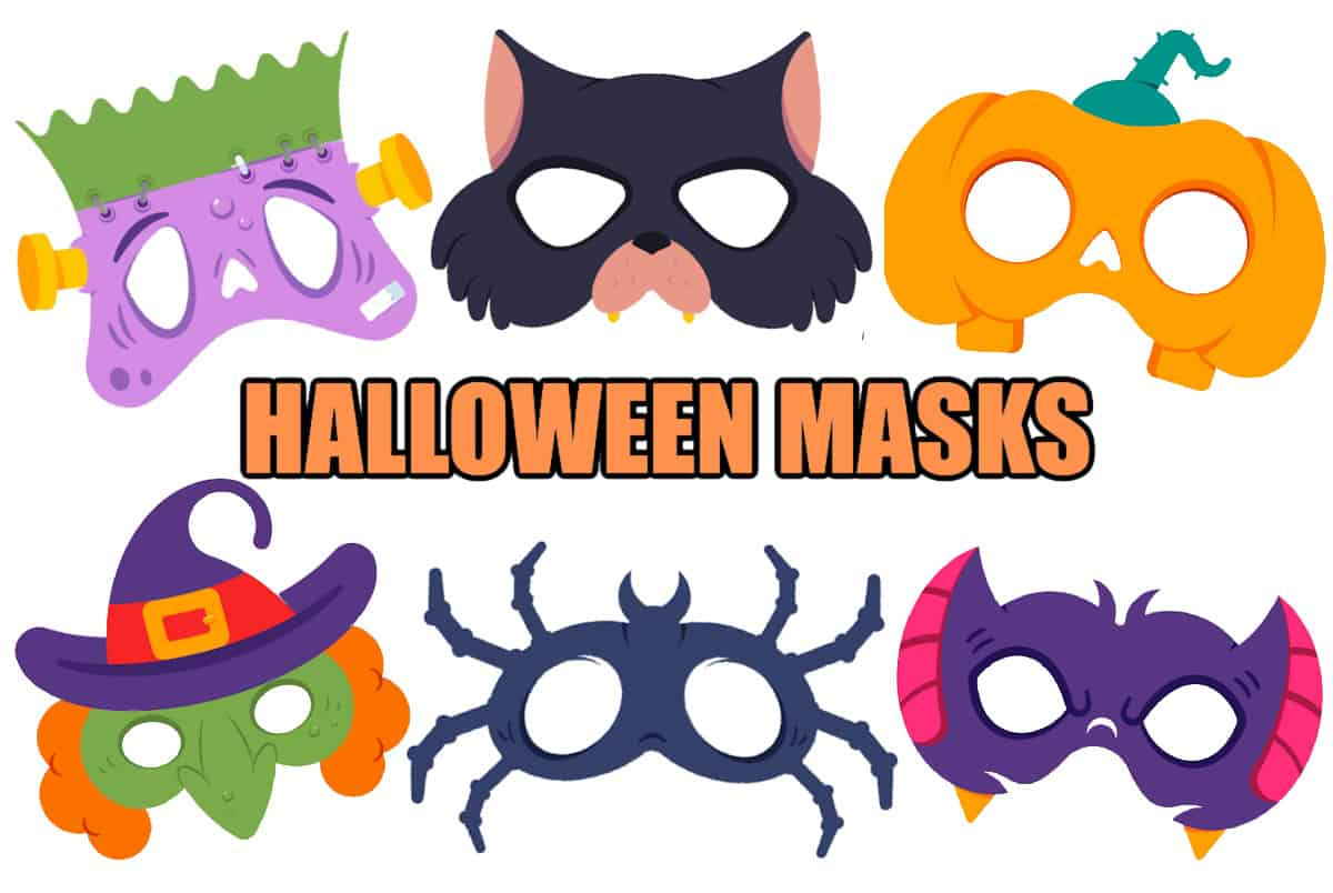 Free Printable Halloween Masks inside Free Printable Halloween Mask Templates