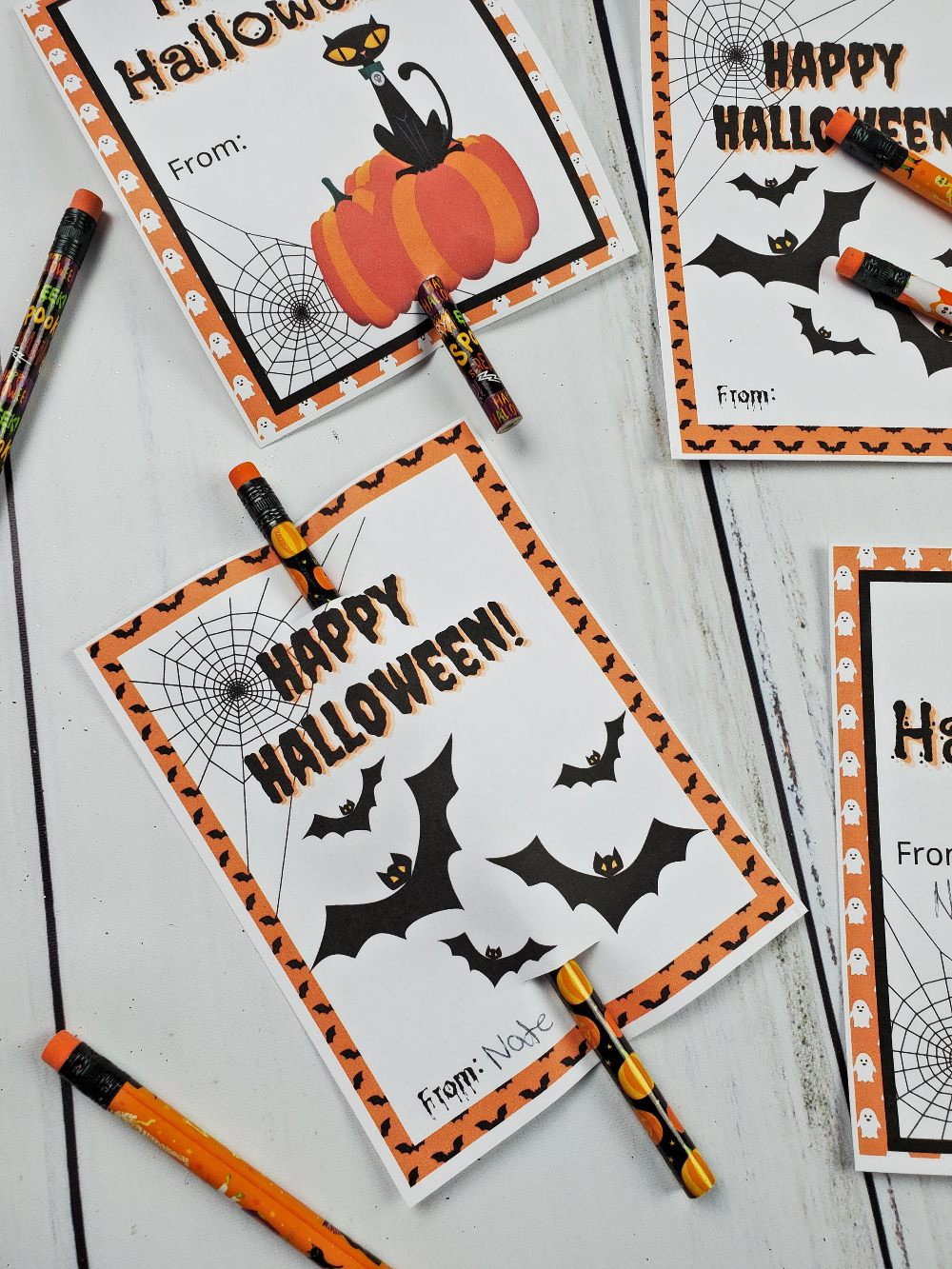 Free Printable Halloween Tags For Easy Small Gifts! - Leap Of with Free Printable Halloween Tag