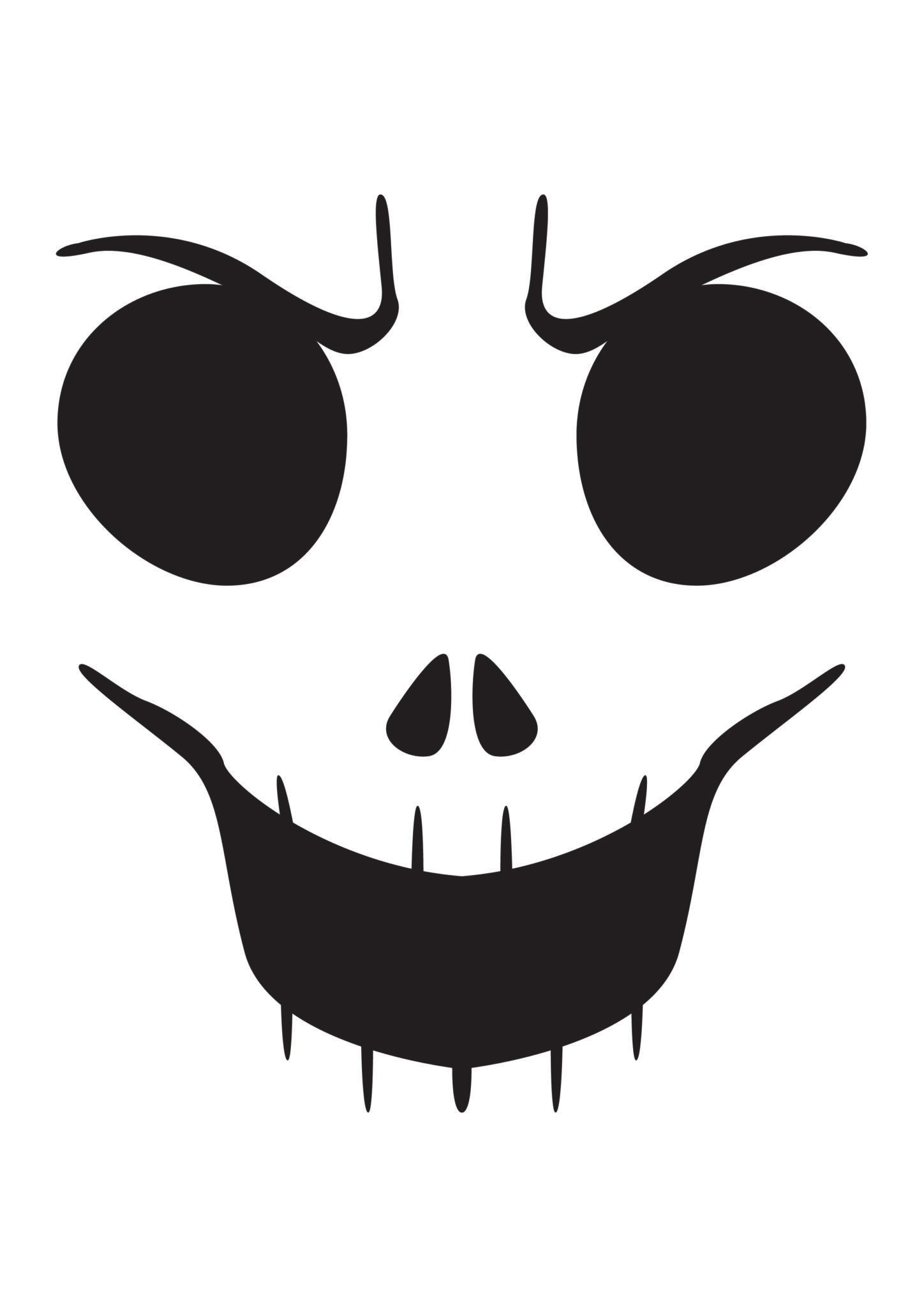 Free Printable Pumpkin Carving Templates | Partyrama Blog regarding Printable Pumpkin Stencils Scary