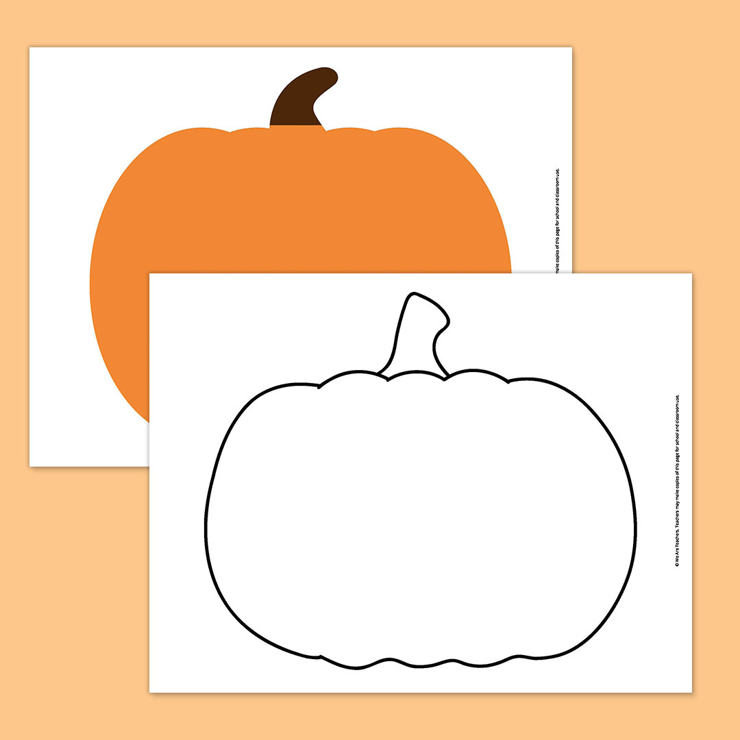 Free Printable Pumpkin Template Bundle For Fall within Picture Of Pumpkin Printable