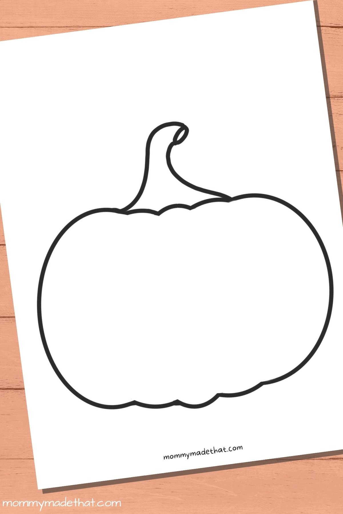 Free Printable Pumpkin Templates For Crafts And Activities within Printable Simple Pumpkin Outline