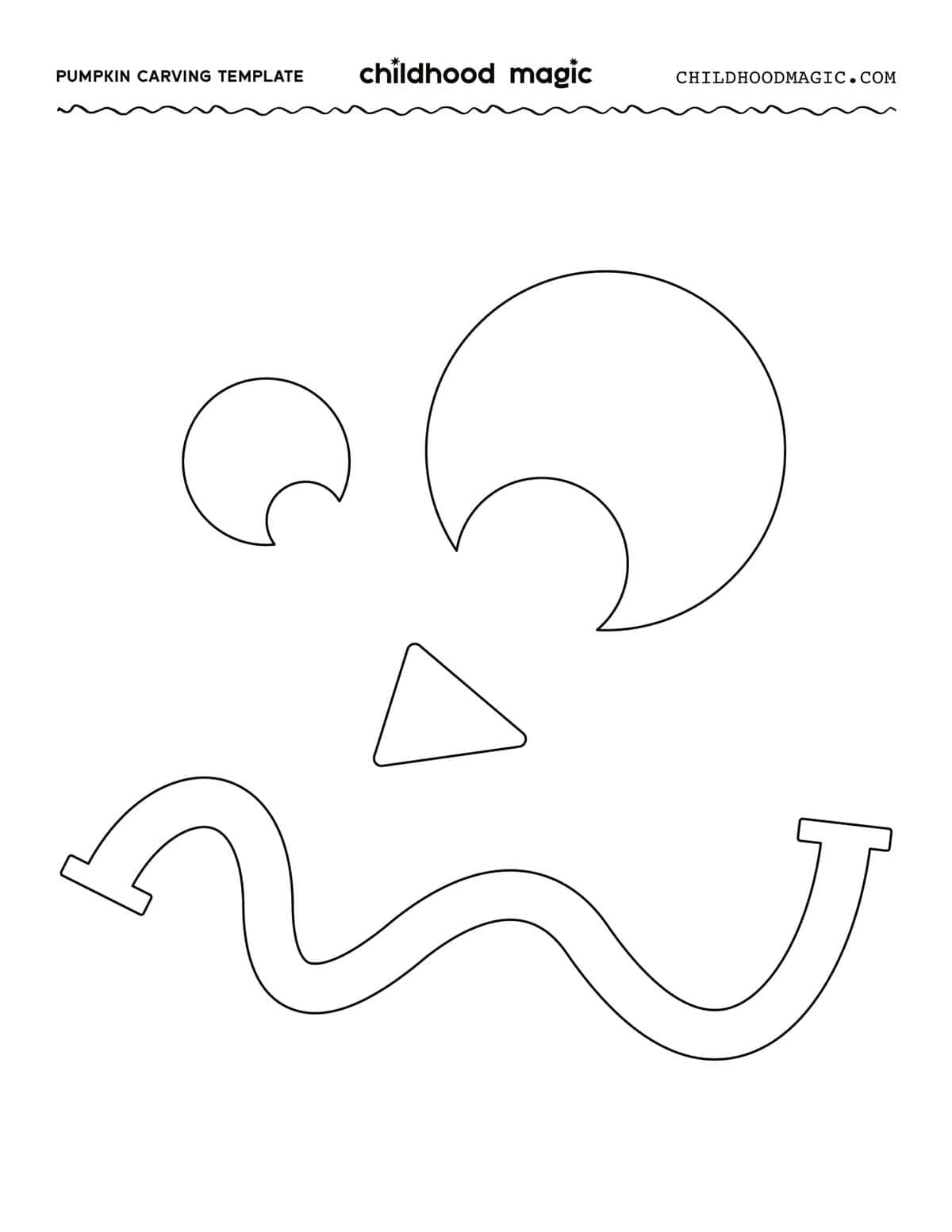 Free Printable Templates For Carving Pumpkins - Childhood Magic regarding Printable Pumpkin Carving Faces