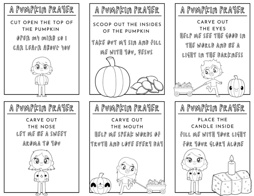 Free Pumpkin Prayer Activities | Healing Home pertaining to The Pumpkin Prayer Free Printable