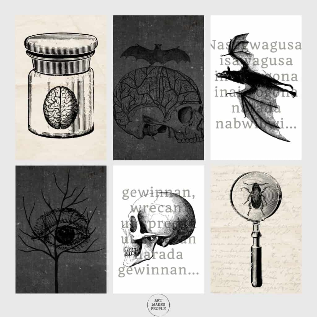 Free Spooky Halloween Wall Art Downloads – Art Makes People regarding Printable Halloween Art