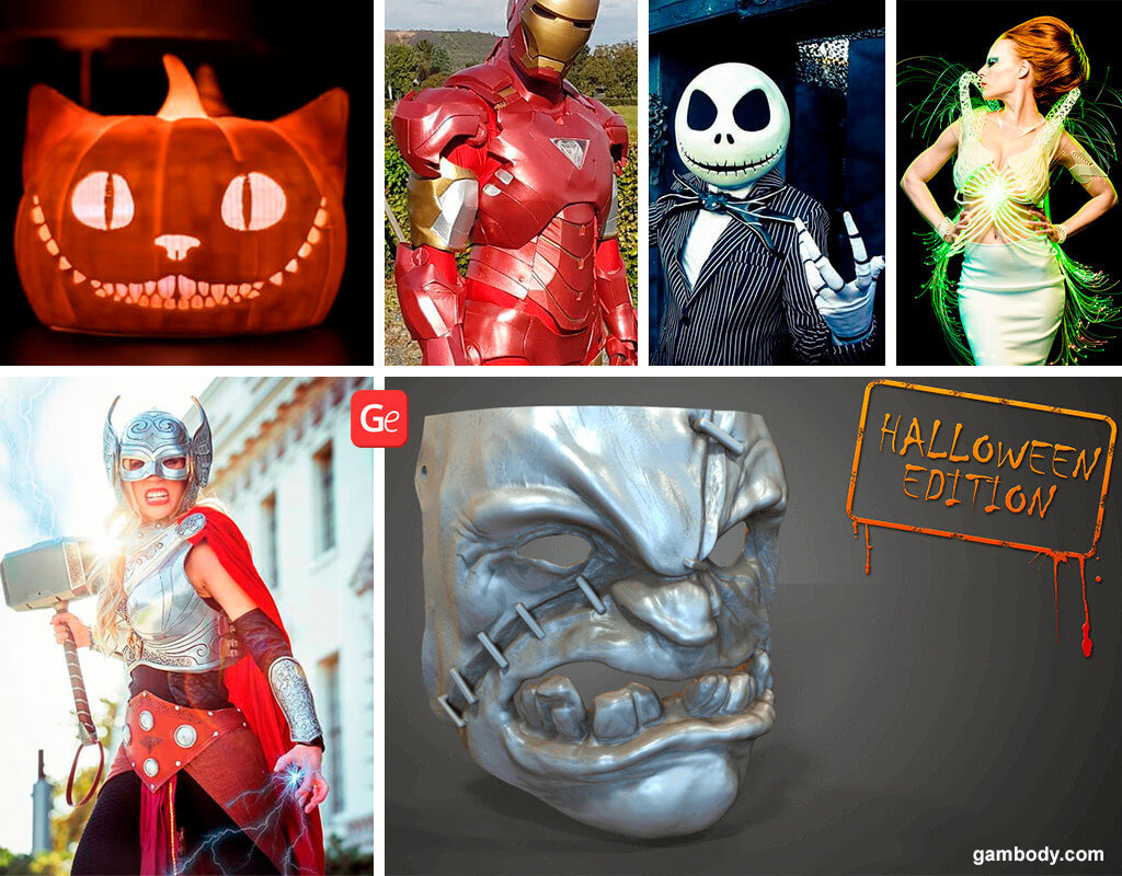 Halloween 3D Prints: 3D Printed Cosplay, Models, Decorations with regard to 3D Printable Halloween Costumes