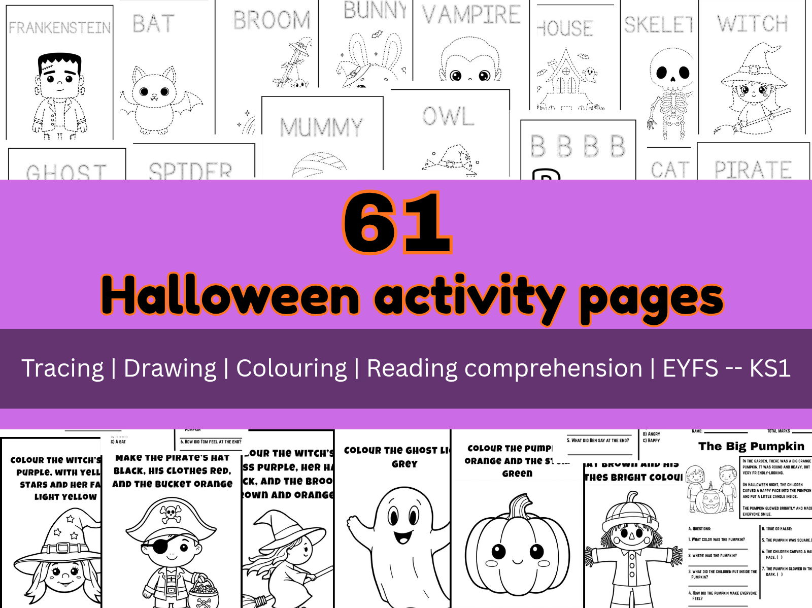 Halloween Activity Bundle | Eyfs–Ks2 | Teaching Resources pertaining to Printable Halloween Activity Bundle