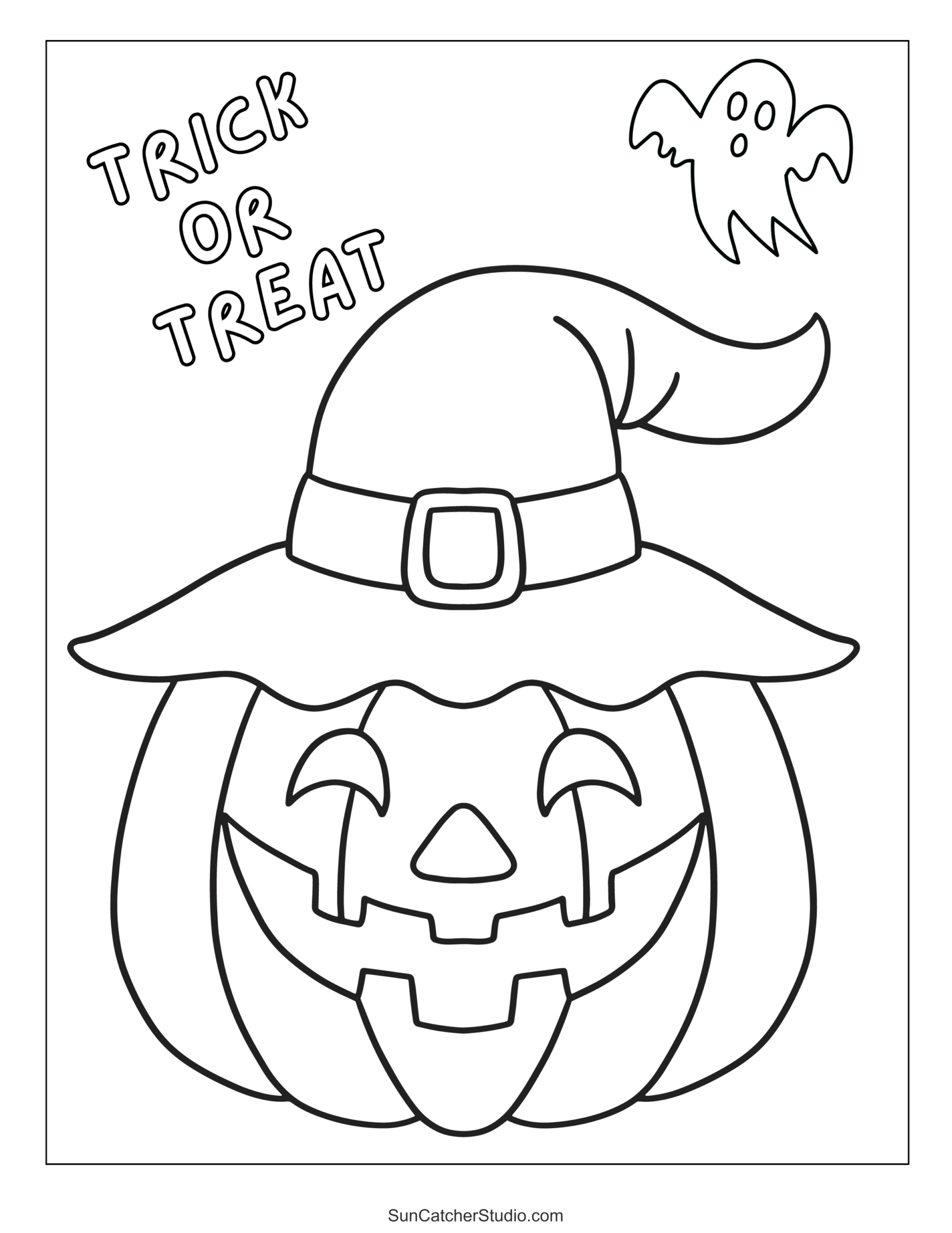 Halloween Coloring Pages And Coloring Sheets – Free Printables for Printable Halloween Pictures