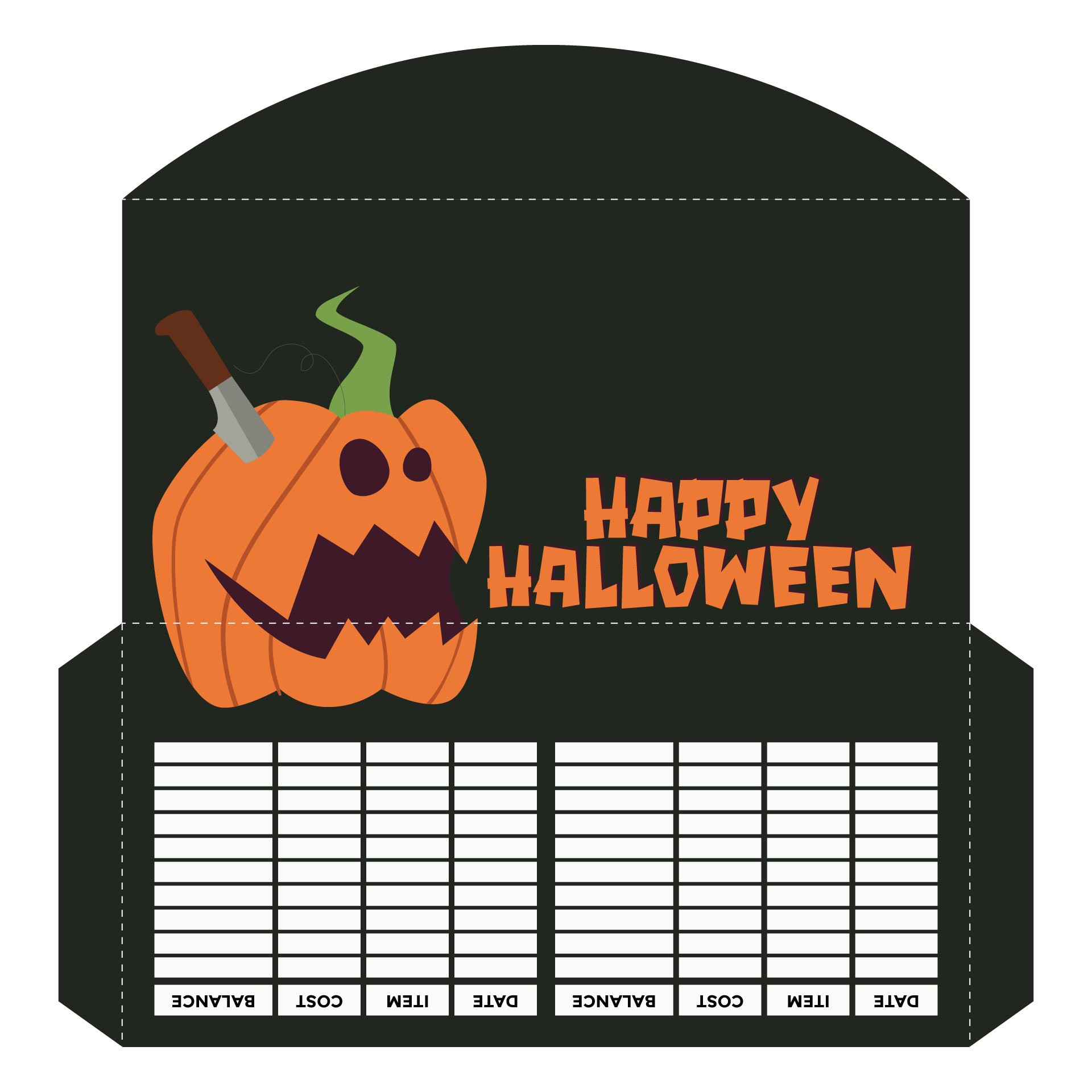 Halloween Envelopes Templates - 15 Free Pdf Printables | Printablee intended for Printable Halloween Envelopes