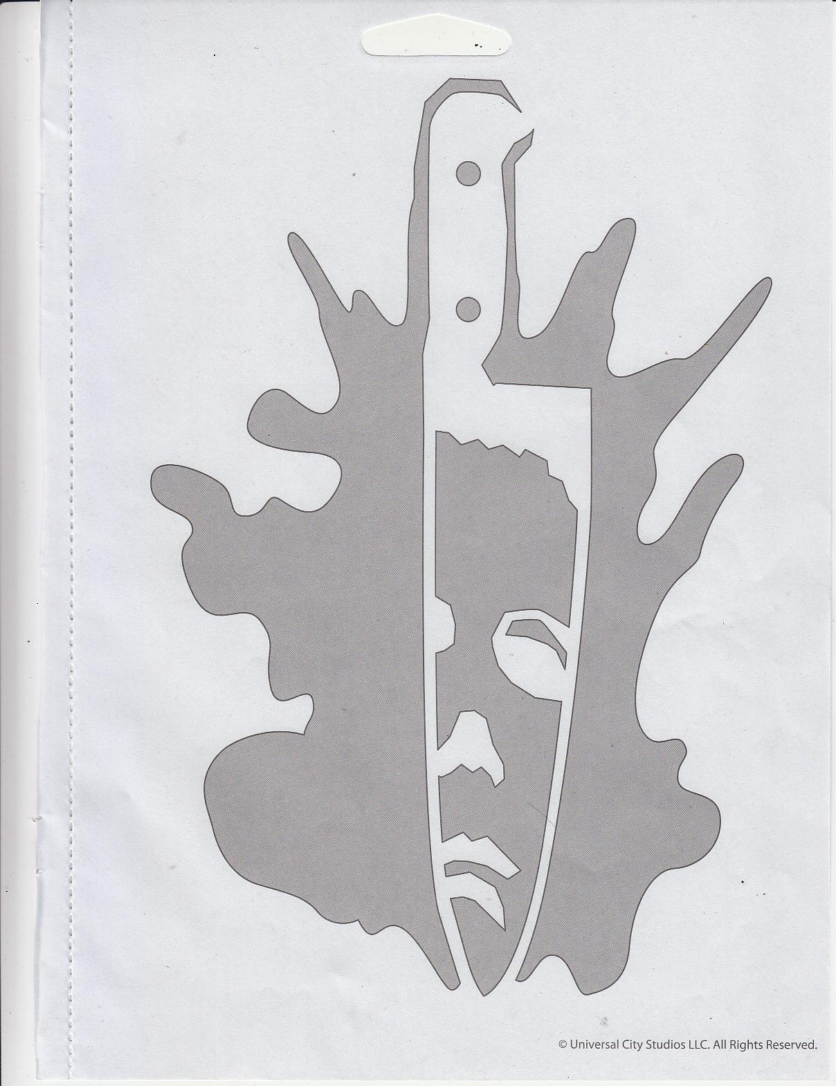 Halloween: Michael Myers (Free Pumpkin Stencil - Pumpkin Pattern with Michael Myers Pumpkin Stencil Printable