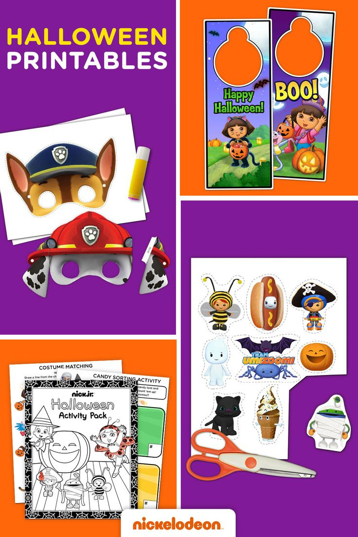 Halloween | Nickelodeon Parents with regard to Nick Jr Halloween Printable