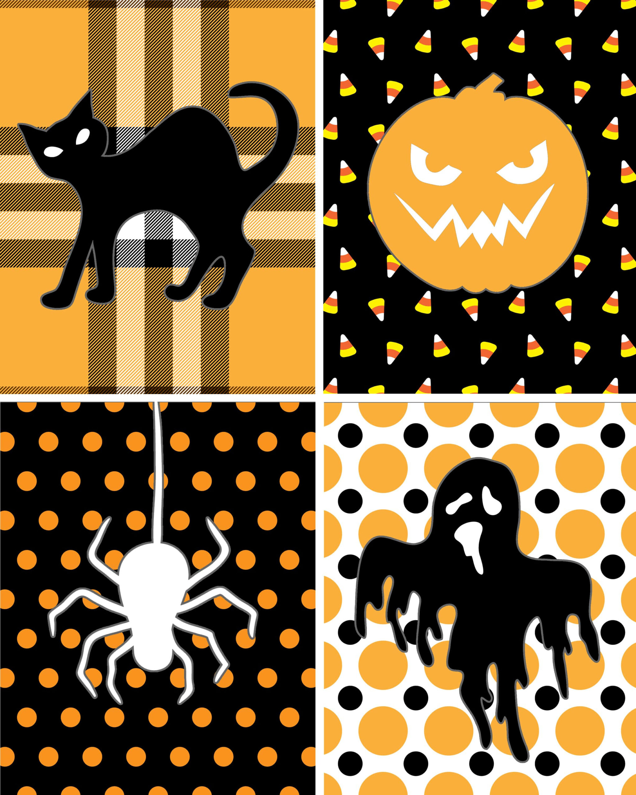 Halloween Silhouette Free Printables - How To Nest For Less™ with Printable Halloween Silhouettes