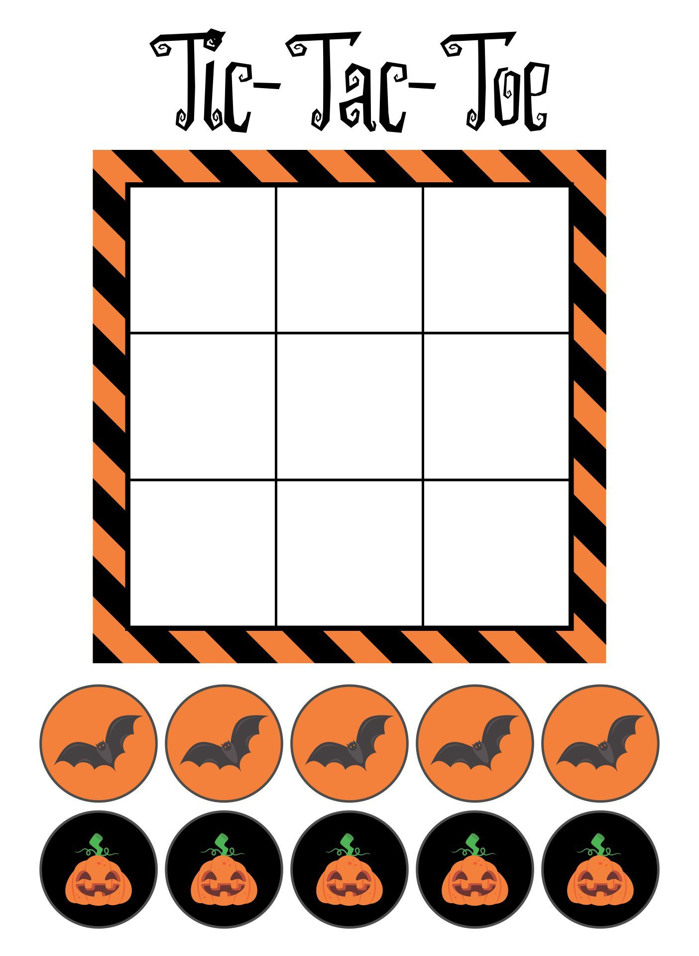 Halloween Tic Tac Toe - 15 Free Pdf Printables | Printablee pertaining to Free Printable Halloween Tic Tac Toe Board