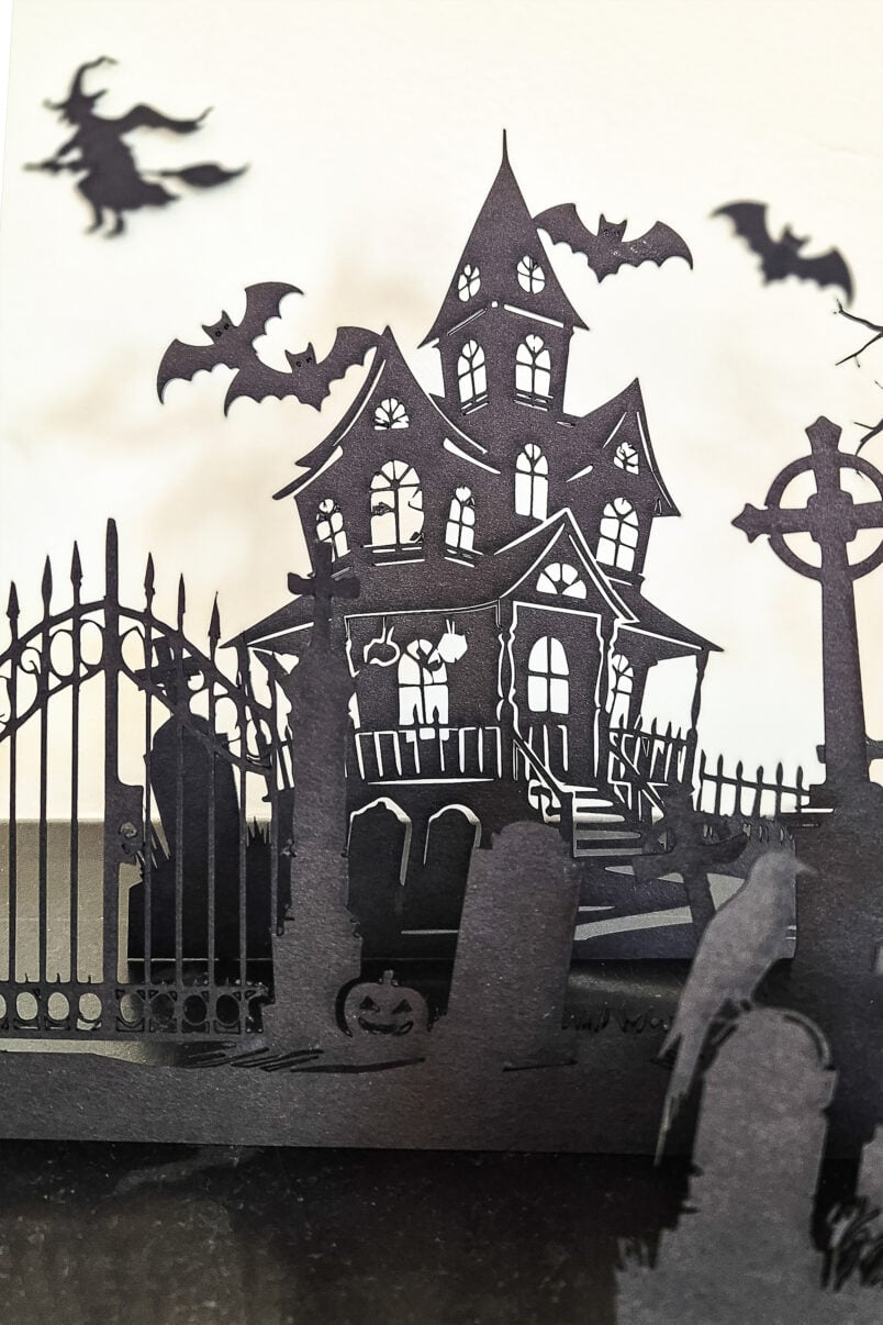 Halloween Village Display | Easy Diy In Under 30 Minutes in Printable Halloween Village