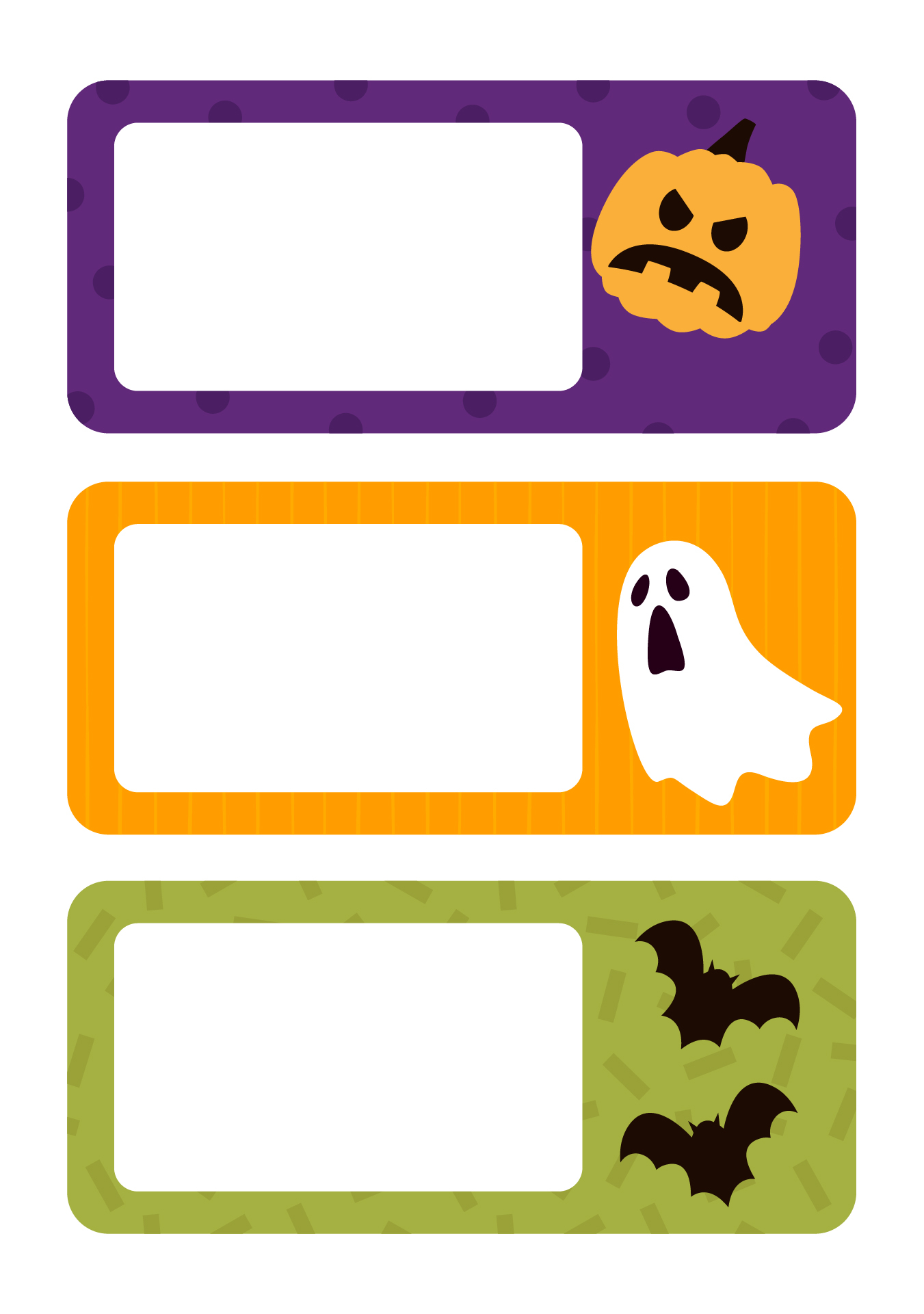 Happy Halloween Tags Black And White Happy Halloween Tags in Printable Halloween Name Tags