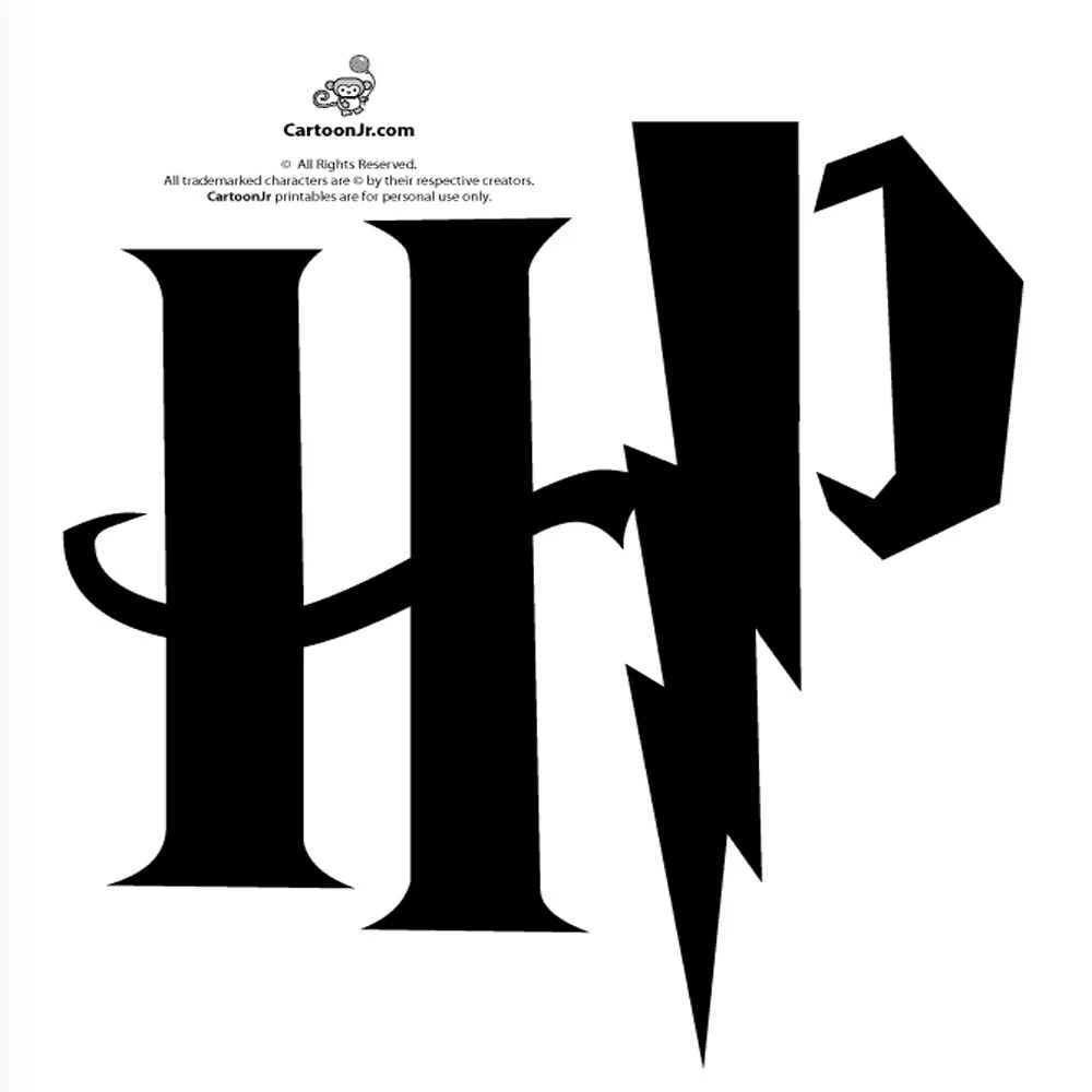 Harry Potter Logo (Free Pumpkin Stencil - Pumpkin Pattern with regard to Harry Potter Pumpkin Stencils Printable