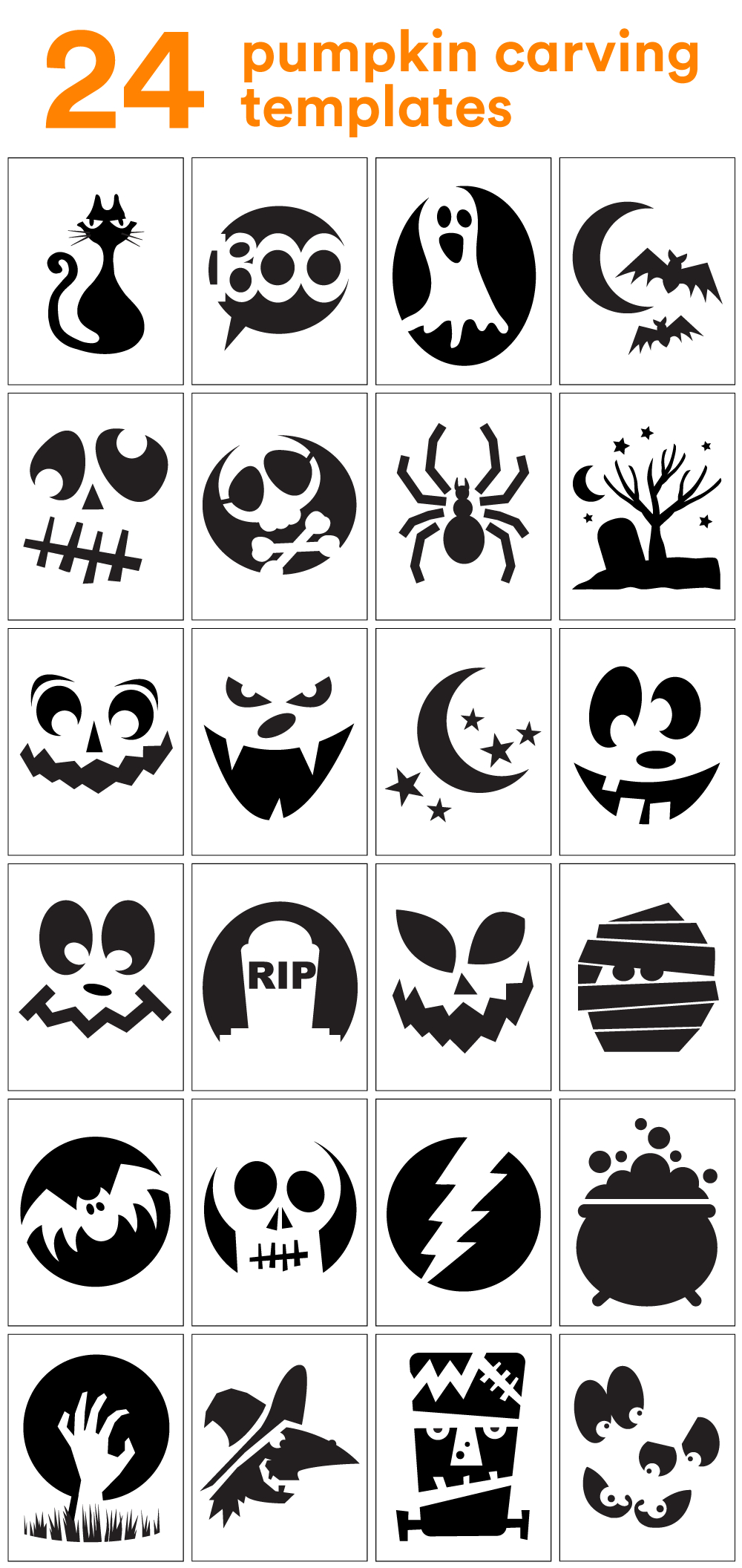 How To Carve The Coolest Pumpkin On The Block (Carving Stencils pertaining to Pumpkin Carving Printable Templates Free