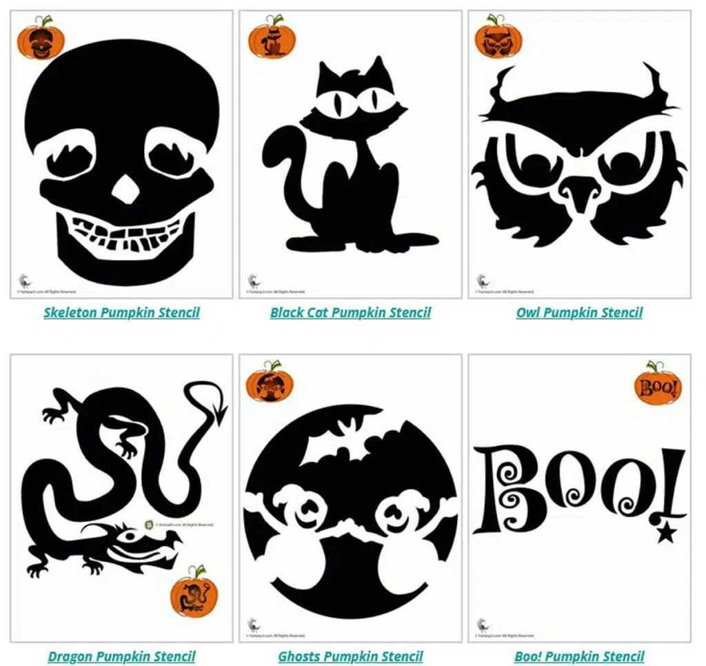 Huge List Of 2000+ Free Printable Pumpkin Stencils &amp;amp; Carving Templates within Pumpkin Painting Stencils Printable
