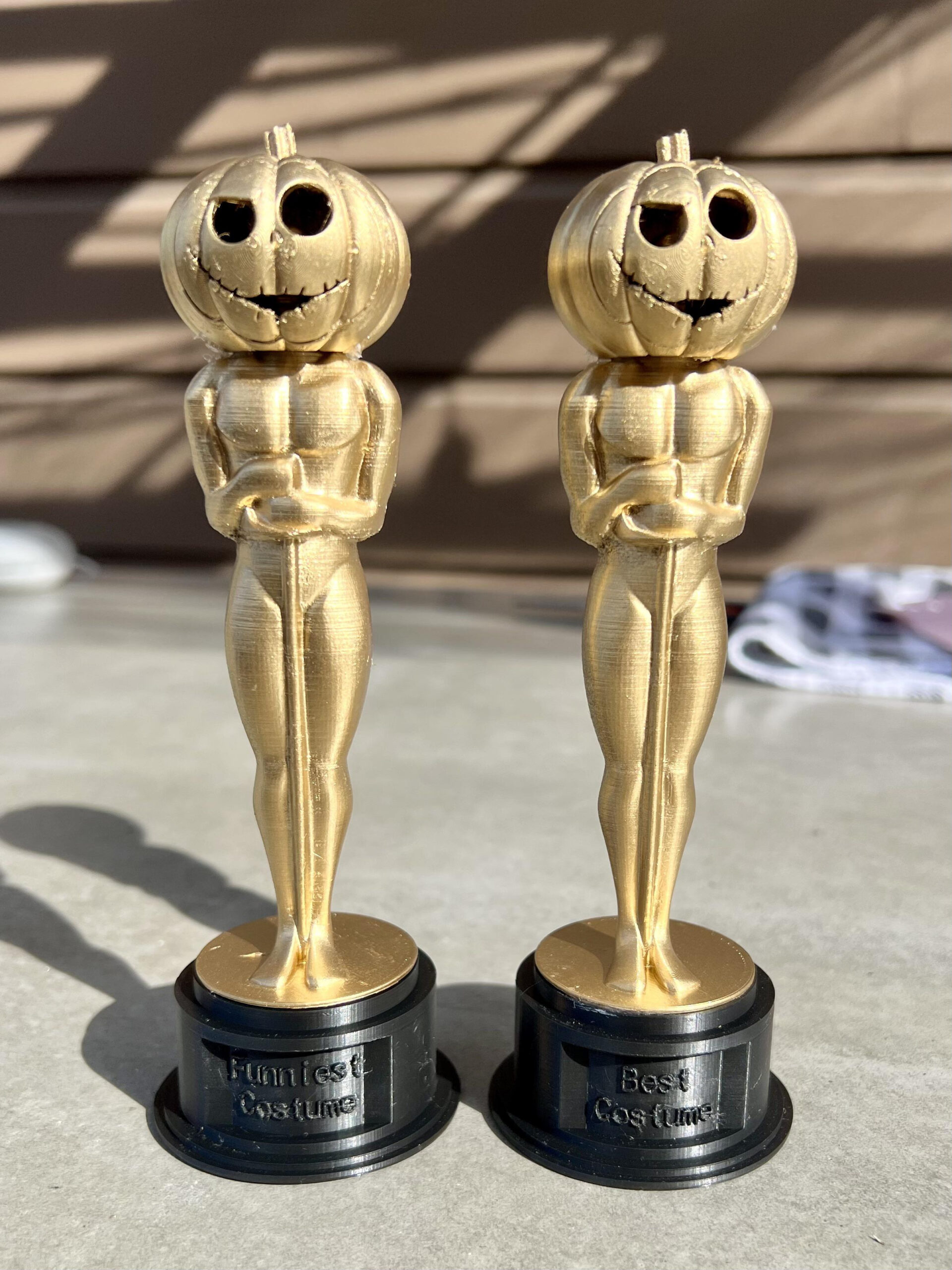 I 3D Printed Trophies For Our Halloween Costume Contest This with Best 3D Printable Halloween Costumes
