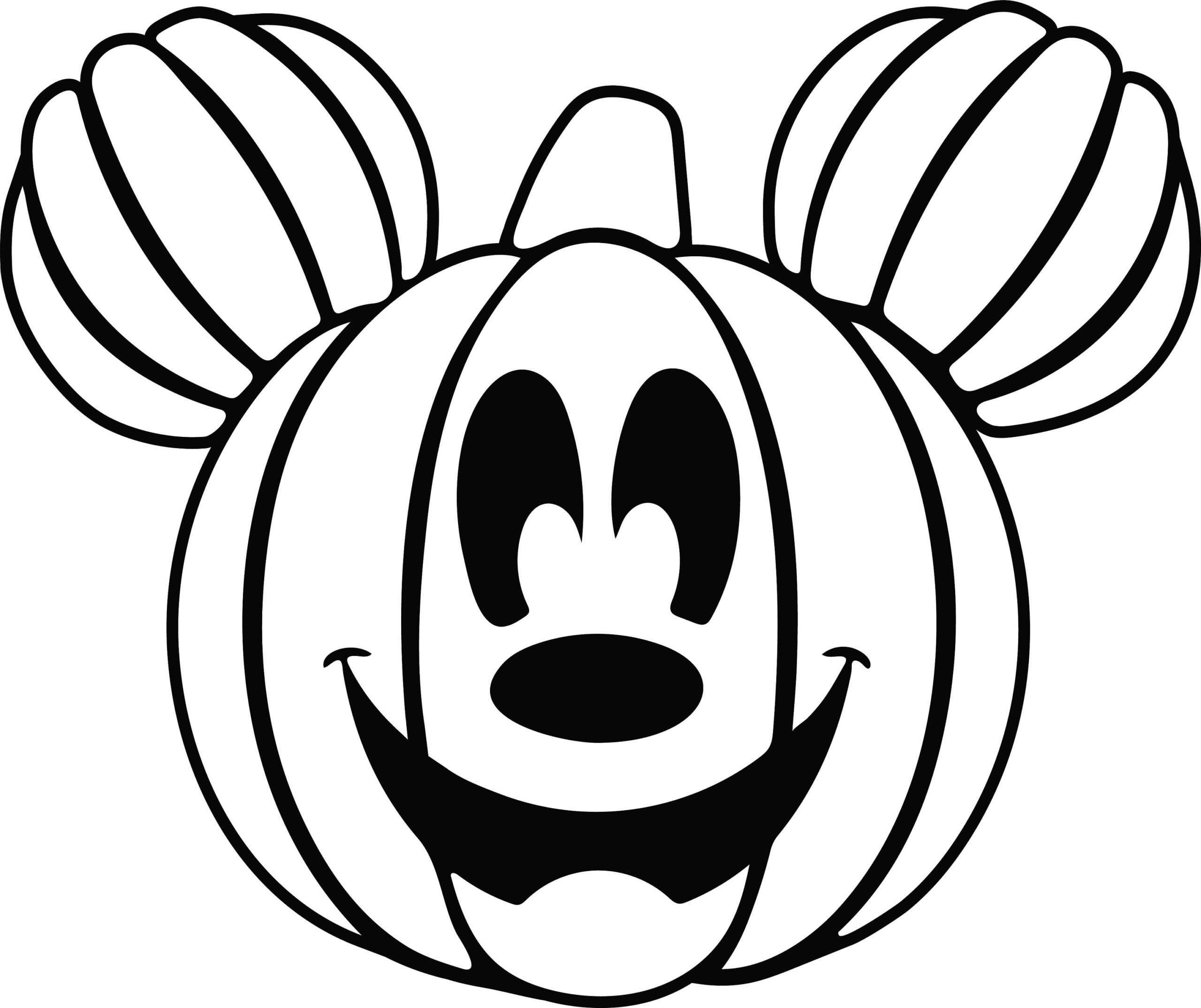 Mickey Pumpkin Svg with regard to Printable Mickey Mouse Pumpkin