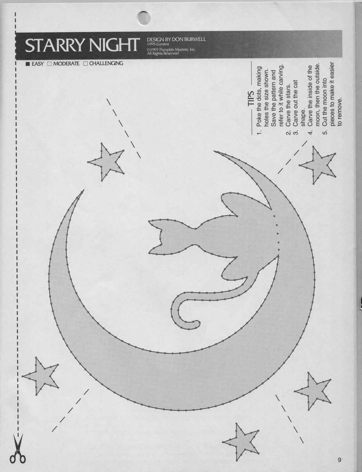 Moon &amp;amp; Cat (Pumpkin Stencil - Pumpkin Pattern - Pumpkin Template with regard to Printable Moon Pumpkin Stencil