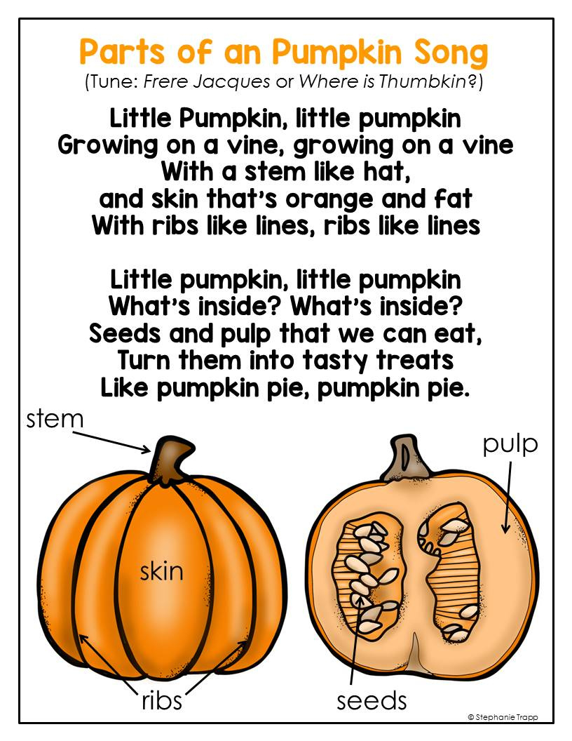 Parts Of A Pumpkin Free Printable - Primary Theme Park pertaining to Parts Of A Pumpkin Free Printable