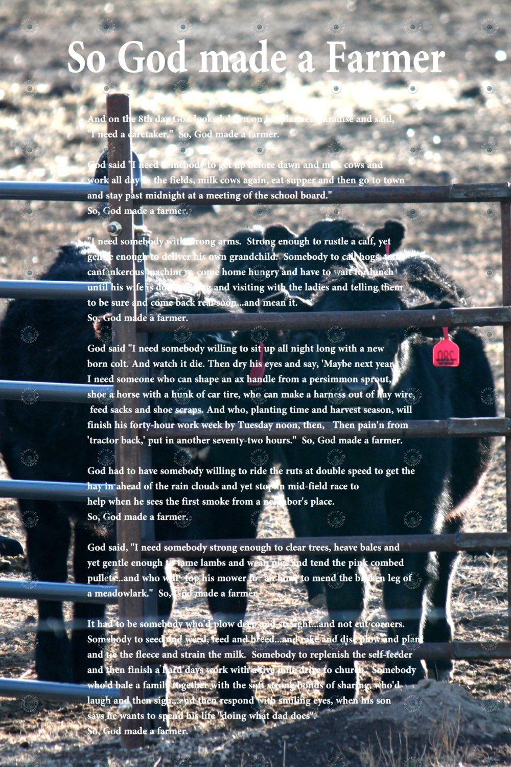 Paul Harvey God Made A Farmer Words - Letter Words Unleashed throughout Printable So God Made a Farmer Poem Words