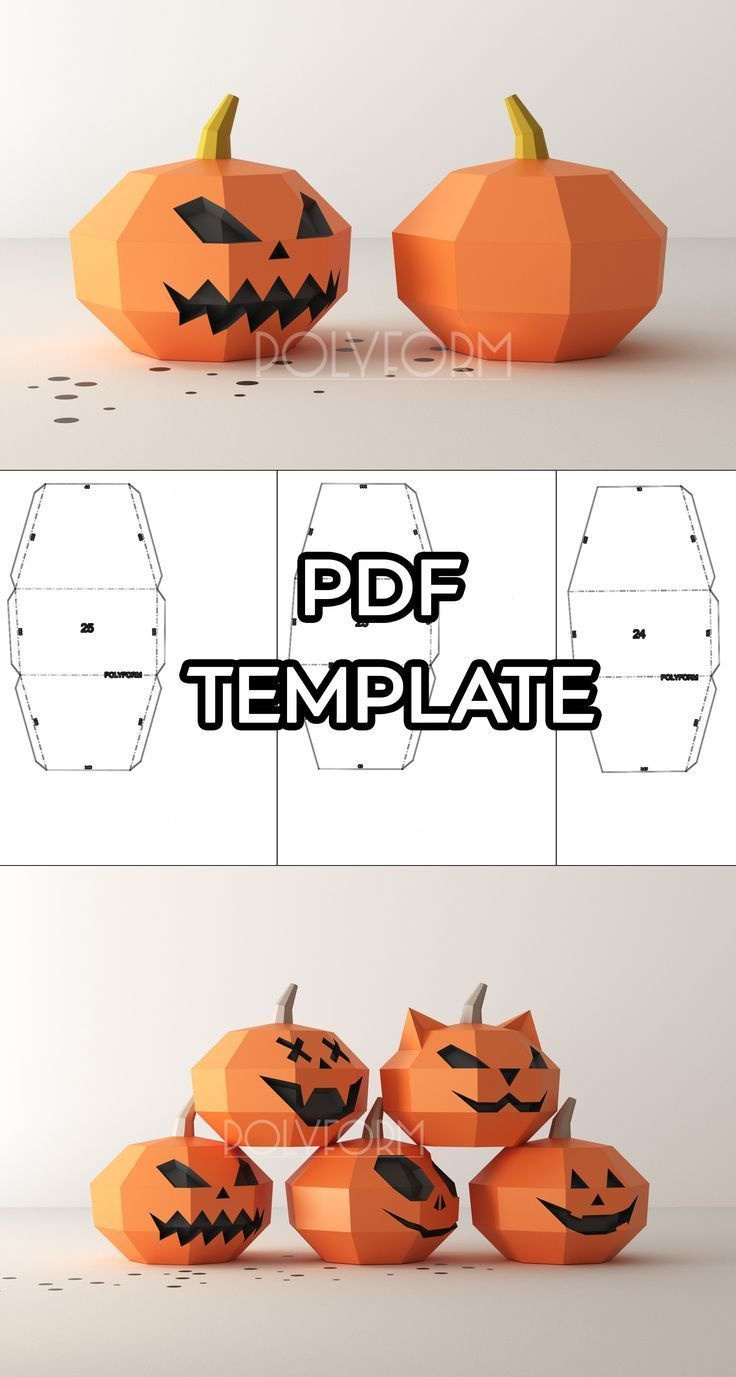 Pinolha On Origami In 2025 | Halloween Craft Projects with regard to Printable 3D Halloween Paper Crafts Templates