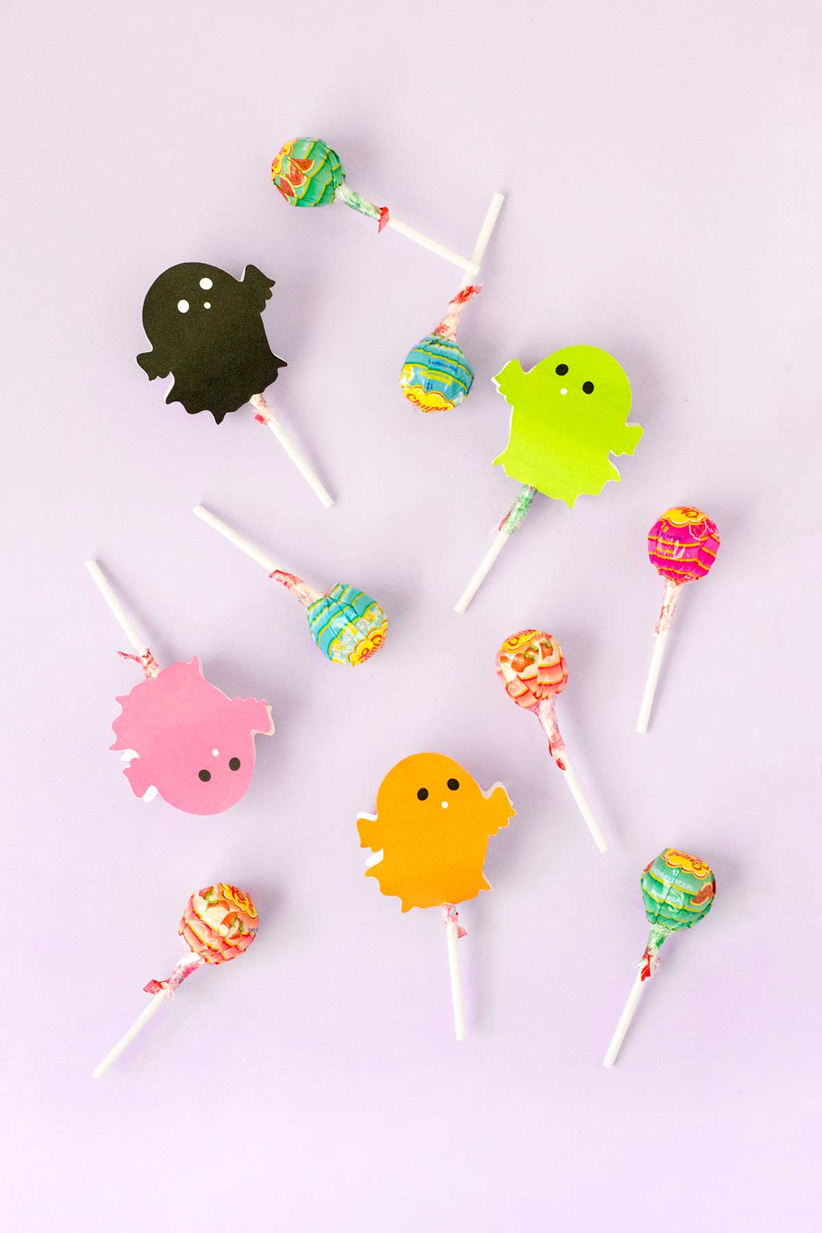 Printable Ghost Lollipop Holders – Makeandtell for Printable Halloween Lollipop Holder