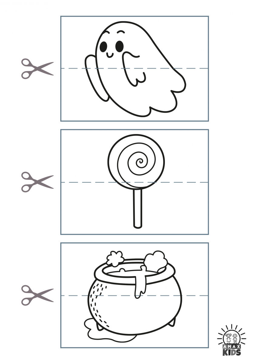 Printable Halloween Puzzles For Kids | Amax Kids within Printable Halloween Puzzle